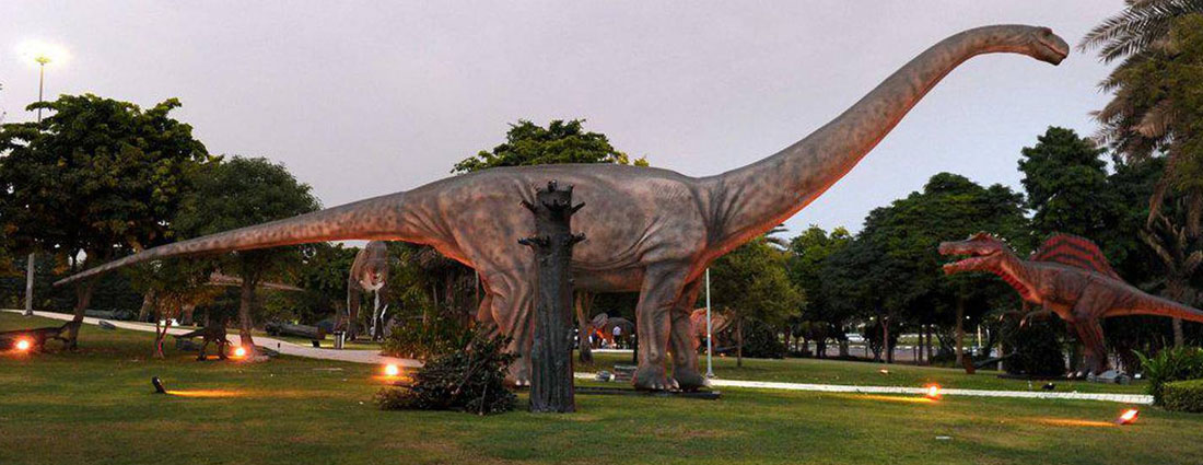 Dubai Garden Glow Dinosaur Park